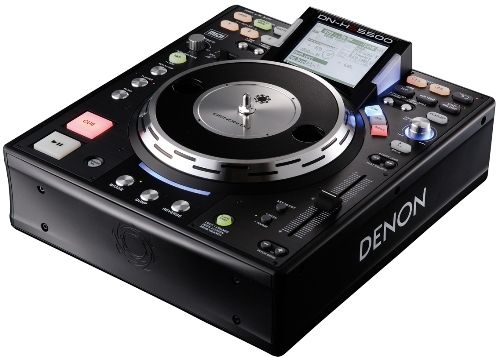 Denon DN-HS5500 Direct Drive Turntable Media Player and Controller, 2 Decks in 1, Modular HDD Internal Option, High Torque Direct Drive Motor with real analog TT feel & control, USB MIDI/HID Interface: Controls any MIDI mapping DJ software (PC/MAC), USB 2.0 Audio Interface (24-Bit Internal Sound Card), Supports MP3/WAV audio formats (DNHS5500 DN HS5500 DNH-S5500 DNHS-5500)