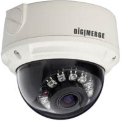 FLIR Digimerge DNV14TL2 Varifocal IR Vandal Dome IP Camera, 2.1 MP HD, 1/2.5 CMOS Progressive Scan, 1080p picture quality at realtime (30 fps), Triple-streaming (H.264/MJPEG), 2.8-12mm Varifocal MegaPixel lens, 65 ft (20 m) IR Night Vision, True Day/Night (TDN), IP66 Weatherproof and IK7 Vandal Resistant, Super Flux LED 850nm, UPC 841430007364 (DNV-14TL2 DNV 14TL2 DNV14-TL2 DNV14 TL2)