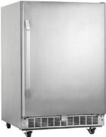 Danby DOAR154SSST Silhouette Outdoor Certified All Refrigerator, Large capacity 5.4 cu. ft. outdoor rated all refrigerator, Energy Star compliant, Frost free fan forced cooling, Audible alarm sounds during excessive temperature swings or if the door is ajar, Electronic, white LED thermostat, Temperature range of 36°F ~ 50°F (2°C ~ 10°C), UPC 067638902335 (DOAR-154SSST DOAR 154SSST DOAR154-SSST DOAR154 SSST)   