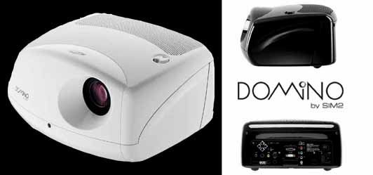 SIM2 DOMINO 30 DLP Projector 1280x720 resolution, 2000:1 contrast (DOMINO 30, DOMINO30)