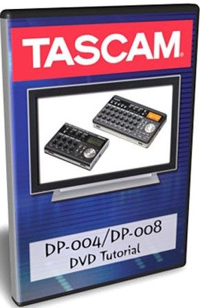 Tascam DP0048DVD Model DP-004/DP-008 Tutorial DVD For use with DP-004 Digital Pocketstudio and DP008 Digital Portastudio Recording, UPC 043774025657 (DP-0048DVD DP -0048DVD DP0048DVD DP0048 DVD)