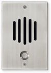 Channel Vision DP-0302 DP Series Intercom System; Satin Nickel; Designed to match popular lock and door hardware; Integrates a weather resistant speaker and microphone, doorbell button, and wall plate into one entry unit; 0.25” thick solid brass plate; Discrete speaker and microphone; UPC 690240014785 (DP0302 DP-0302 DP-0302-INTERCOM CVDP-0302 DP-0262-CV DP-0262-CHANNELVISION) 