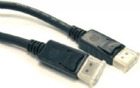 Bytecc DP-25K DisplayPort Male to Male 25 feet Audio/Video Cable, Transfer rate up to 2.7 GHz symbol rate, Provides a smaller connector that replace VGA and DVI port and as a complement to HDMI, Latching connector for secure connection, Lighter than DVI cables, Easier to connect in under-desk dark conditions (DP25K DP 25K DP-25-K DP-25 DP25) 
