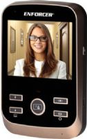 Seco-Larm DP-236-MQ ENFORCER Additional Color Video Door Phone Monitor, For use with DP-236Q ENFORCER Wireless Color Video Door Phone, Handheld monitor's rechargeable battery allows convenient communication with visitors while moving around the premises, Up to 492ft (150m) Range, Wide 3-3/8" monitor screen for enhanced viewing (DP236MQ DP236-MQ DP-236MQ)  