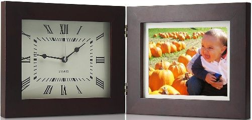Coby DP8088 Digital photo frame with Clock, 8