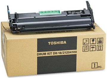 Toshiba DK18 Fax Supplies Toshiba, Drum Unit DK18 for Toshiba DP80, DP80F, DP85, and DP85F, 6000 Pages of Print Yield, New Genuine Original OEM Toshiba, Black Print Color (DK18 DK-18)