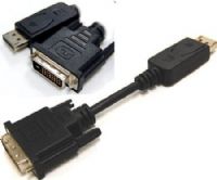 Bytecc DP-DVI005MM DisplayPort Male to DVI Male 6 Inches (0.5 Ft) Cable Adaptor, Supports DisplayPort 1.1a input and DVI output, Support DVI highest video resolution 1080p, Supports DVI 225MHz/2.25Gbps per channel (6.75 Gbps all channel) badwidth, Support DVI 12bit per channel (36bit all channel) deep color, Powered from Mini displayport source, UPC 837281104567 (DPDVI005MM DP DVI005MM) 