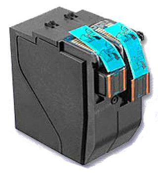 Data Print DPM-N-IJ65/85 Remanufactured Neopost IJINK678H Red Fluorescent Ink Cartridge; For use With Neopost IJ65, IJ70, IJ80, and IJ85 Printers; This Cartridge meets or exceeds OEM Specifications; Print Yield 17000 impressions; 1 Cartridge per box; Made in USA; Dimensions 4.8