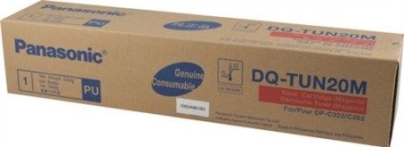Panasonic DQ-TUN20M Magenta Toner Cartridge for use with WORKiO DP-C322 and DP-C262 Multifunction Copiers, 20000 page yeld with 5% coverage, New Genuine Original OEM Xerox Brand, UPC 708562022682 (DQTUN20M DQ TUN20M DQ-TUN-20M DQ-TUN20) 