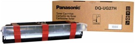 Panasonic DQ-UG27H Black Laser Toner Cartridge for use with Panasonic WORKiO DP-190 Digital Imaging System, 6000 Page Yield Capacity, New Genuine Original OEM Panasonic Brand, UPC 708562452151 (DQUG27H DQ UG27H DQU-G27H DQUG-27H) 