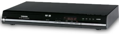 Toshiba DR400 Remanufactured DVD Recorder with 1080p Upconversion, Progressive Out, Video DAC -10-bit/54 MHz, Video Upconversion via HDMI 720p/1080i/1080p, Digital Photo Viewer (JPEG), Audio DAC 192kHz/24bit, WMA & MP3 Playback, Dolby Digital (2Ch) Audio Recording, DivX Home Theater Certified (D-R400 DR-400 DR 400)