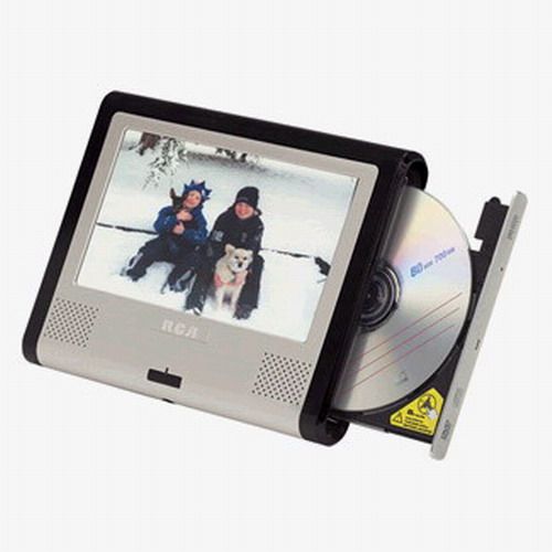 RCA DRC618N Tablet-Style 7” Portable DVD Player, Antiskip protection (DRC-618N, DR-C618N, DRC618-N, DRC618)