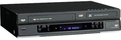 RCA DRC8335 Remanufactured DVD Recorder & HiFi VCR Combo, Convert DVDs to HD levels, Built-In Digital ATSC and Analog TV Tuner, Dolby Digital audio, Progressive scan, One-Touch Copy VHS to Disc, DV-Input with Camcorder Control, Front Audio/Video Input Jacks, Recordable Formats DVD-R, DVD+R, DVD-RW, DVD+RW, MP3 Compatible (DRC-8335 DRC 8335)