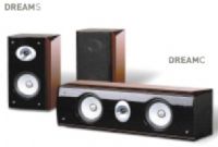 Pure Acoustics DreamCS-BR Dream S Surround Speakers (Pair) & Dream C Center Speaker - Bordeaux, 150 Watts Power Handling, 65 Hz - 22.0 KHz Frecuency Response, 92 dB Sensitivity, 8 OHMS Impedance, 2.5-3.5 KHz Crossover Frecuency (DREAMCSBR DREAMCS DREAMC DREAM-CS DREAMS) 