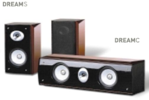 Pure Acoustics DreamCS-BR Dream S Surround Speakers (Pair) & Dream C Center Speaker - Bordeaux, 150 Watts Power Handling, 65 Hz - 22.0 KHz Frecuency Response, 92 dB Sensitivity, 8 OHMS Impedance, 2.5-3.5 KHz Crossover Frecuency (DREAMCSBR DREAMCS DREAMC DREAM-CS DREAMS)