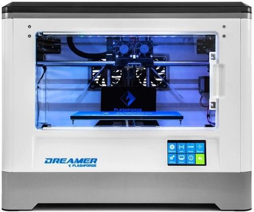 Flashforge DREAMER Dual Extruder Fully Enclosed 3D Printer with Intelligent Temperature Controlling System, 3.5