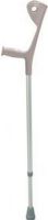 Drive Medical 10410 Euro Style Light Weight Forearm Walking Crutch, Silver, 1 Pair; Provides safety and comfort; 60"-74" Recommended User Height; 38" Max Handle Height; 29" Min Handle Height; 300 lbs Product Weight Capacity; Made of lightweight aluminum; One-piece molded plastic cuff and hand grip assembly; Dimensions 1" x 1" x 1"; Weight 3.6 lbs; UPC 822383108995 (DRIVEMEDICAL10410 DRIVE MEDICAL 10410 EURO STYLE LIGHT WEIGHT FOREARM WALKING CRUTCH SILVER) 