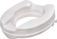 Drive Medical 12062 Raised Toilet Seat With Lock, 2"; Designed for individuals who have difficulty sitting down or standing up from the toilet; Heavy-duty molded plastic construction; Locking device with larger, heavy-duty "worm screw" and locking plate for a safe; Lightweight and portable; Fits most toilets; No tools required for installation; Easy-to-clean; UPC 822383136691 (DRIVEMEDICAL12062 DRIVE MEDICAL 12062 RAISED TOILET SEAT LOCK) 