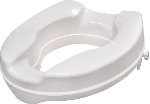 Drive Medical 12062 Raised Toilet Seat With Lock, 2