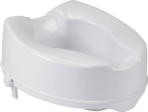 Drive Medical 12066 Raised Toilet Seat With Lock, 6