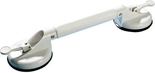 Drive Medical 13063S Deluxe, International Grade, Adjustable-Length Small Suction-Cup Grab Bars; 17.25