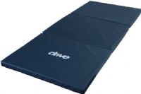 Drive Medical 14700 Tri-Fold Bedside Mat, Waterproof Vinyl, High Density Foam, Conveniently folds in 3 sections for storage, Comes with durable vinyl cover that is easy to clean, Helps to reduce the possibility of injuries from bed falls, Non-skid bottom reduces the chance of the mat slipping, UPC 822383291666 (14700 DRIVEMEDICAL14700 DRIVEMEDICAL-14700 DRIVEMEDICAL 14700) 