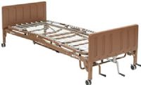 Drive Medical 15003P-HR Multi-Height Manual Bed with Half Rails; Convenient Fold Down Hand Cranks At The Foot End For Foot, Head And Overall Bed Height Adjustment; Easy To Set Up, Bed Ships In Two Cartons, Shaft Stores Under Frame When Unassembled; Head/Foot Adjustment Provide Anatomically Correct Sleep Surface; UPC 822383988597 (LISTENTECHNOLOGIESMH80007201 MH80007201 MH-800072-01 MH800-07201 MH-800 072-01)  