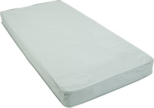 Drive Medical 15006 Inner Spring Mattress; Constructed of premium grade cotton and high-density urethane foam for maximum comfort and increased durability; Designed for homecare and hospital beds that have a sleep surface that can be raised or lowered at the foot or head section; High quality inner spring design; UPC 822383103990 (DRIVEMEDICAL15006 DRIVEMEDICAL-15006 15-006 150-06) 