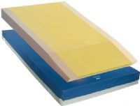 Drive Medical 15996 Gravity 9 Long Term Care Pressure Redistribution Multi-Layered/Multi-zoned Foam Mattress; 4 Full layers of foam including a heel slope, die-cuts, channel cuts, true memory foam and full layer articulation cuts for the ultimate in long term care pressure redistribution; UPC 822383291550 (DRIVEMEDICAL15996 15-996 159-96)  