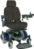 Drive Medical 2800ECBU-RCL-20 Image EC Mid Wheel Drive Power Wheelchair with 20" Captain’s Seat; 4 mph Top Speed, 15 miles Maximum Range; 300 lbs. Weight Capacity; All units include both red and blue interchangeable color panels; Arms are width, height and angle adjustable; UPC 822383249339 (DRIVEMEDICAL2800ECBURCL20 2800ECBURCL20 2800ECBURCL-20 2800ECBU-RCL20 2800ECBU-RCL)  