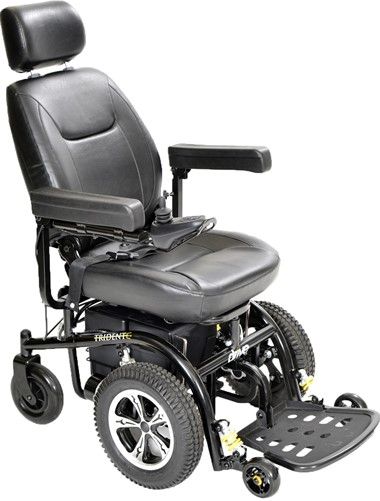 Drive Medical 2850-20 Trident Front Wheel Drive Power Chair with 20