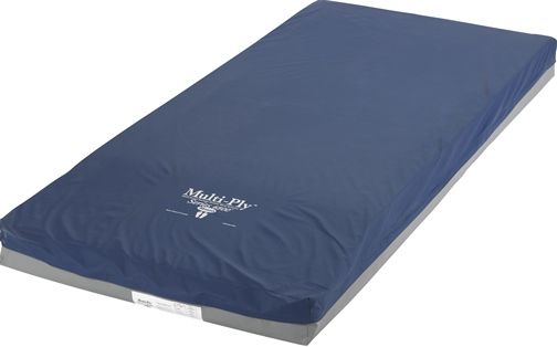 Drive Medical 6500-3-FB Multi-Layered/Multi-zoned 3 Layer Pressure Redistribution Foam Mattress, 350 lbs Weight Capacity, Bottom layer of high-density foam provides a firm foundation and prevents bottoming out, Concealed zipper and a Barrier Stop Over-Flap prevents liquids from contaminating mattress core, UPC 822383516561 (DRIVEMEDICAL65003FB 65003-FB 6500-3FB 65003FB)