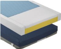 Drive Medical 6500-LT-3-RR-FB Multi-Layered/Multi-zoned Pressure Redistribution Foam Mattress with 3" Elevated Perimeter Cut-out, Bottom layer of high-density foam provides a firm foundation and prevents bottoming out, Concealed zipper and a Barrier Stop Over-Flap prevents liquids from contaminating mattress core, UPC 822383516530 (DRIVEMEDICAL6500LT3RRFB 6500LT-3-RRFB 6500-LT3RR-FB 6500LT-3RR-FB 6500-LT3-RR-FB) 