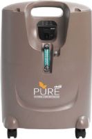 Drive Medical CH5000S Pure Oxygen Concentrator, Oxygen Sensing; 0.5 to 5 LPM Liter Flow Range; 360 W at 3 LPM Power; Max Outlet Pressure 5.5 PSI +/ -0.5 PSI; Oxygen Purity 96% to 87%; Sound Level 45 dBA; Operating Altitude 0 to 13123 ft (4000 m) above sea level; Simple humidifier bottle connection within the compact, sleek, inconspicuous design (DRIVEMEDICALCH5000S CH-5000S CH 5000S CH5000)  