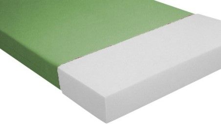Drive Medical M3502 Bed Renter Densified Fiber Mattress, Durable for years of practical use, Meets Federal Fire Code CFR 16 part 1633, The Masongard vinyl cover is waterproof and microbial, The comfortable foam core is designed specifically for use in Home Care, 250 lbs Weight Capacity, Dimensions 84