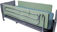 Drive Medical M3800-48 Foam Side Rail Bumper Pads 48" Long, Side-rail bumper pads are made with high-density foam to create a safe environment for patients, Each pair comes complete with a fluid-resistant Vinyl cover with Velcro straps to secure to side rail, Dimensions 48" (L) x 14" (W) x 1.5" (H), UPC 822383519623 (DRIVEMEDICALM380048 DRIVEMEDICAL-M3800-48 M380048 M3800 48)  