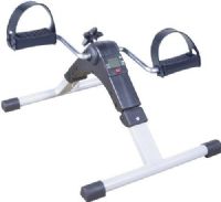 Drive Medical RTL10273 Folding Exercise Peddler with Electronic Display; Ideal for leg and arm muscle exercising; Five function display indicates exercise time, revolution count, revolutions per minute (rpm) and calories burned; Scan feature alternately displays all measurements automatically; Four anti-slip rubber pads prevent sliding and protect surfaces; UPC 822383246536 (DRIVEMEDICALRTL10273 DRIVEMEDICAL-RTL10273 RTL-10273 RTL 10273) 