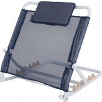 Drive Medical RTL6107 Adjustable Back Rest; Adjusts to 5 positions (3.5" flat to 22.5") from a low lying angle to an upright sitting position; Can be used with beds and chairs; Folds flat for convenient storage; Powder-coated, easy-to-clean frame; UPC 779709061079 (DRIVEMEDICALRTL6107 RTL-6107 RTL 6107) 