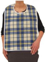 Drive Medical RTL9103 Lifestyle Flannel Bib, Machine washable, Large 27.5" x 16.5" Bib Flannel outer layer with water repellent lining, Snap closure, UPC 779709091038 (DRIVEMEDICALRTL9103 RTL-9103 RTL 9103) 
