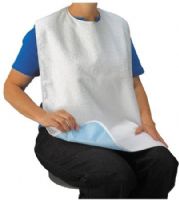 Drive Medical RTL9104 Lifestyle Terry Towel Bib, Machine washable, Terry outer with water repellent lining, Velcro closure, UPC 779709091045 (DRIVEMEDICALRTL9104 RTL-9104 RTL 9104) 