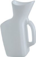Drive Medical RTLPC23201-F Female Urinal, Can hold 35 oz (.9L), Essential for anyone who has trouble getting out of bed, Designed to prevent spills, Sturdy grip for easy handling and can be used in several positions by the patient, Lightweight, durable and easy to clean, Graduation marks to measure output, Retail packaged, UPC 822383246413 (DRIVEMEDICALRTLPC23201F RTLPC23201 F RTL-PC23201-F) 