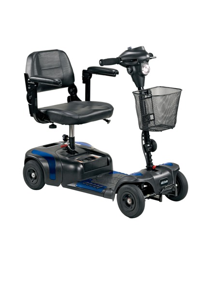 Drive Medical S35015 Phoenix 4 Wheel Compact Portable Travel Power Scooter P; Turning Radius: 32.3