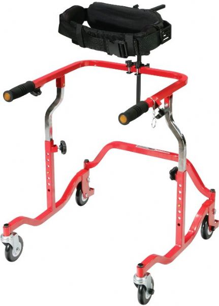 Drive Medical SR 3000 Star Posterior Gait Trainer Size: Adult; Color: Black , Base Opened (Depth): 27