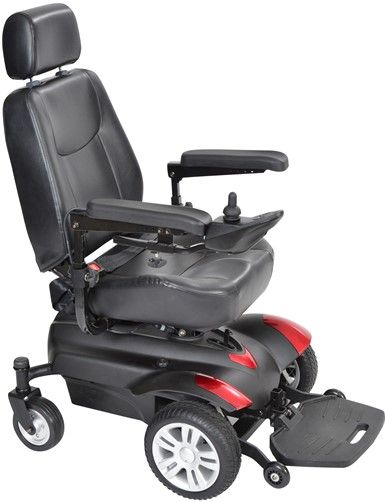 Drive Medical TITAN18CS Titan Front Wheel Power Wheelchair 18
