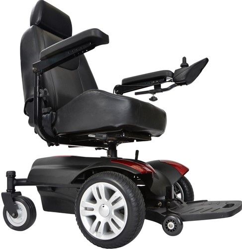 Drive Medical TITANLB18CS Titan Front Wheel Power Wheelchair 18
