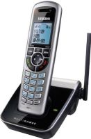 Uniden DRX332 Cordless extension handset with call waiting caller ID, DECT 6.0 Cordless Phone Standard, Keypad Dialer Type, Handset Dialer Location, 3-way Conference Call Capability, Voice message waiting indicator Indicators, Built-in clock Additional Functions, 70 names & numbers Phone Directory Capacity, 30 names & numbers Caller ID Memory, LCD display - monochrome, 3 Line Qty, UPC 050633273036 (DRX332 DRX-332 DRX 332) 