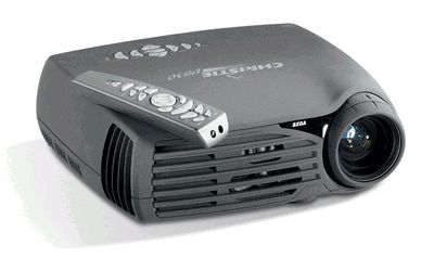 Christie Digital DS30W DLP Projector, 3000 ANSI Lumens, 1280 x 1024 SXGA Resolution, 1000:1 Contrast Ratio, Remote Control Included, 6.6 lbs. (DS-30W, DS30-W, DS30)