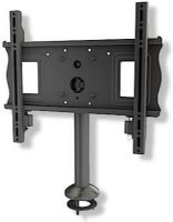 Crimson DS50HL Bolt down security table stand, Security covers block access to monitor attachment points and prevents tampering and unauthorized removal One touch proprietary lock and key system for added security, 0-55 degree rotation option, Through column cable management, Universal design fits screens up to 454x400mm, VESA compatible 100x100mm through 454x400mm, UPC 645759265616, Weight 17 Lbs (DS50HL CRIMSON DS50HL CRIMSON) 