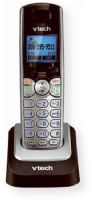 VTech DS6101 Extra Handset for DS6151;  Black and Silver; Accessory handset only requires a DS6151 series phone to operate; 2 Line Operation; Caller ID/Call Waitingstores 50 calls; Handset speakerphone. Last number redial; DSL Subscribers may need to us a DSL Filter; UPC 735078017475 (DS610 DS-610  DS610HANDSET DS610-HANDSET DS610VTECH DS610-VTECH)  