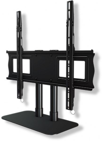 Crimson DS65 Single Desktop Stand, niversal design fit screens up to 665x601mm, VESA compatible, Lateral shift allows for perfect placement, Pre-assembled securing screw locks screen in place, UPC 0815885014369, Weight 32 Lbs, Package Dimensions 32